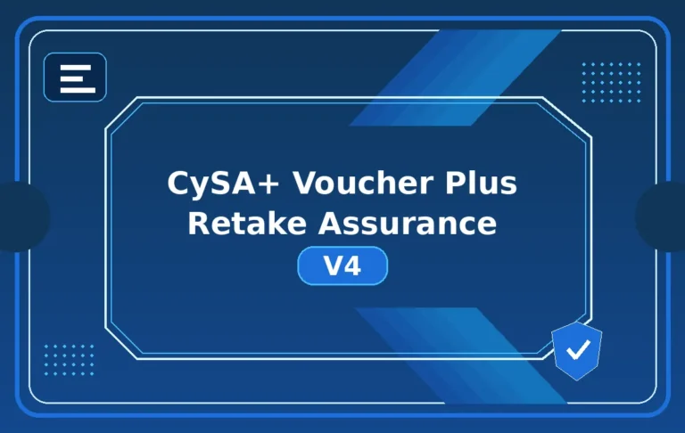 CySA+ Voucher Plus Retake Assurance V4