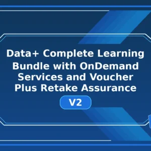 Data+ Complete Learning Bundle with OnDemand Services and Voucher Plus Retake Assurance V2