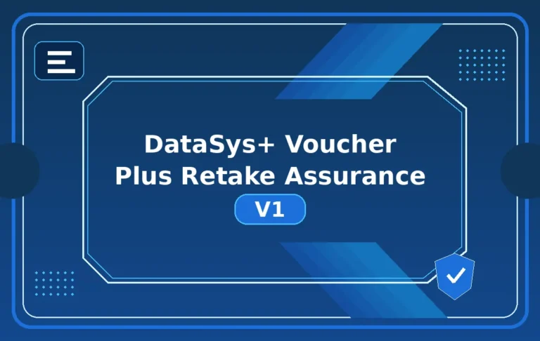 DataSys+ Voucher Plus Retake Assurance V1