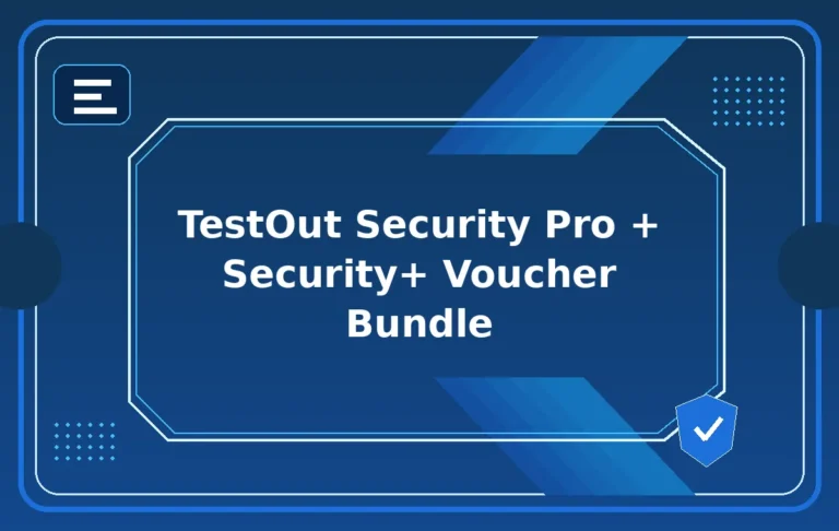 TestOut Security Pro + Security+ Voucher Bundle